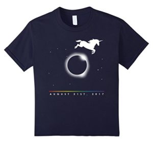 Solar Eclipse and Unicorn T-Shirt